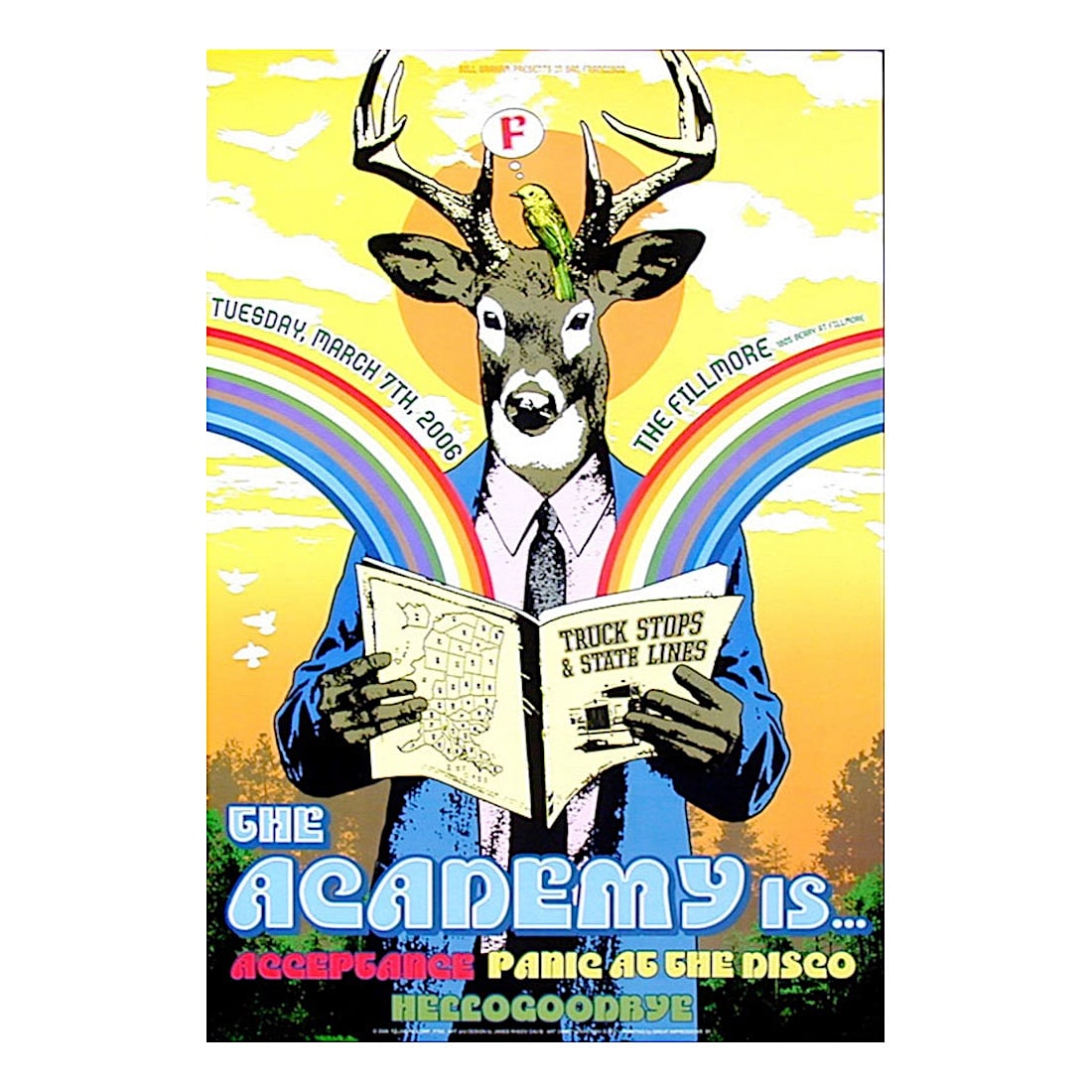 Panic at The Disco - 2006 Fillmore Concert Poster (1 of 1)