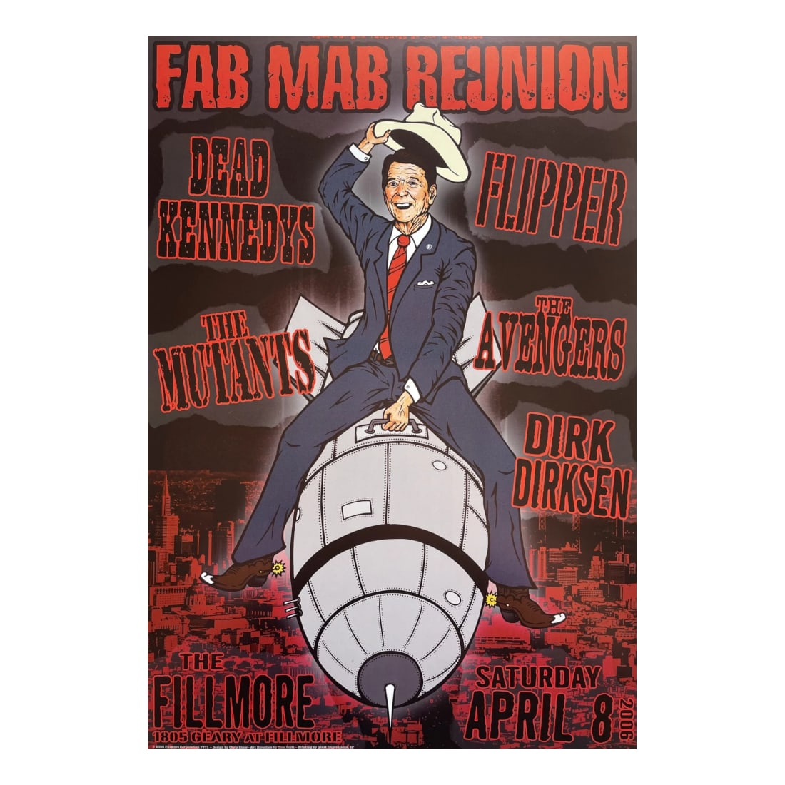 Dead Kennedys - 2006 Fillmore Concert Poster (1 of 1)