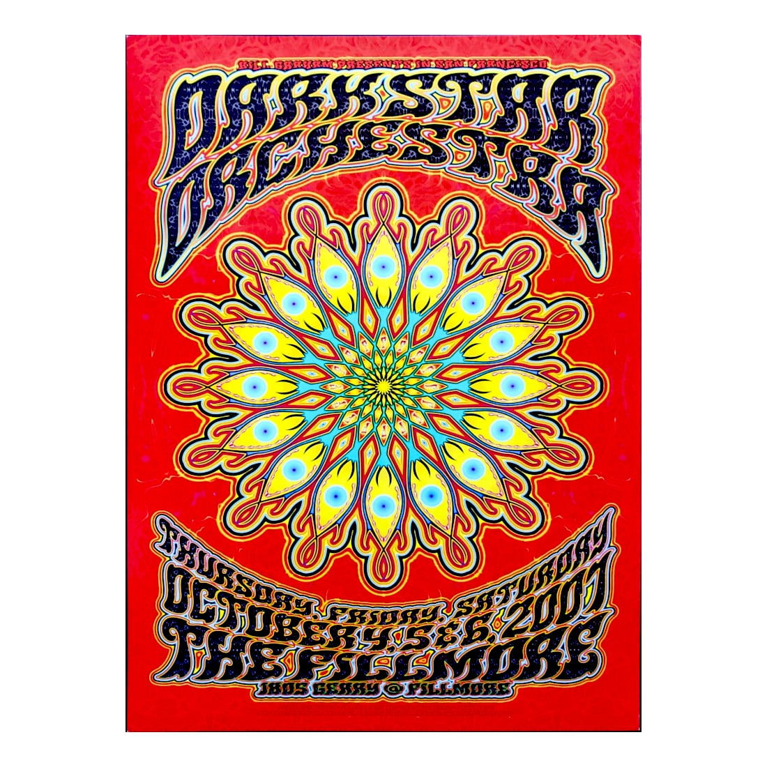 Dark Star Orchestra - 2007 Fillmore Concert Poster (1 of 1)