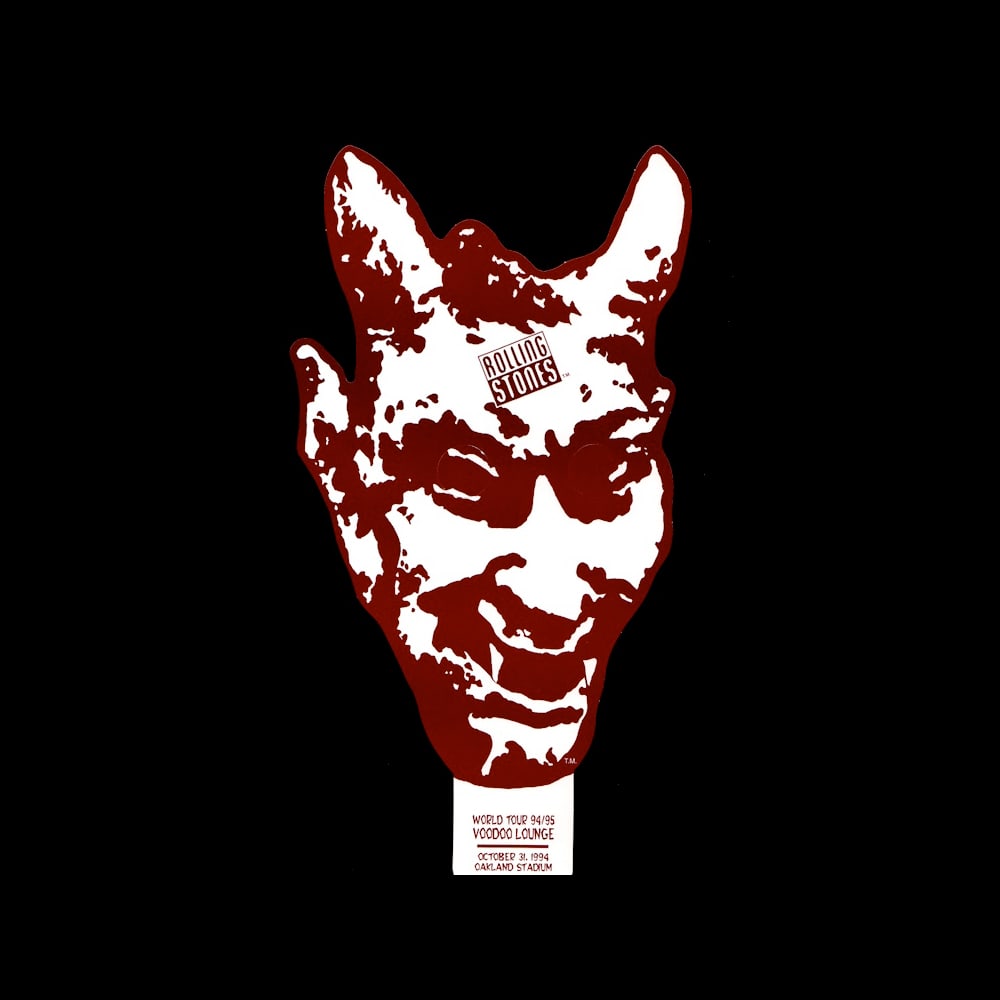 Rolling Stones - 1994 Voodoo Lounge Tour Mask (1 of 1)