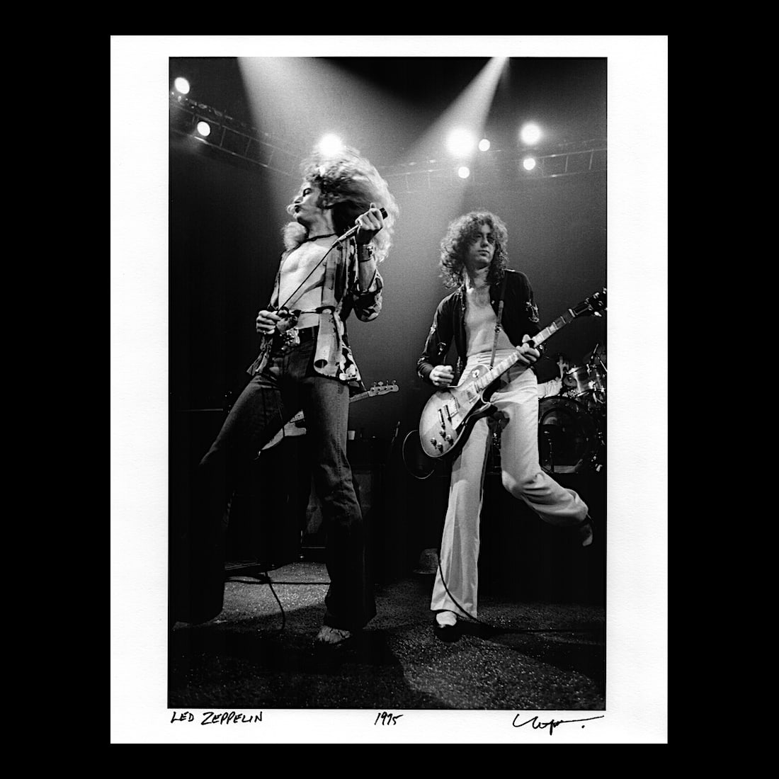 Led Zeppelin - Neal Preston Hand-Signed Photograph (1 of 1)