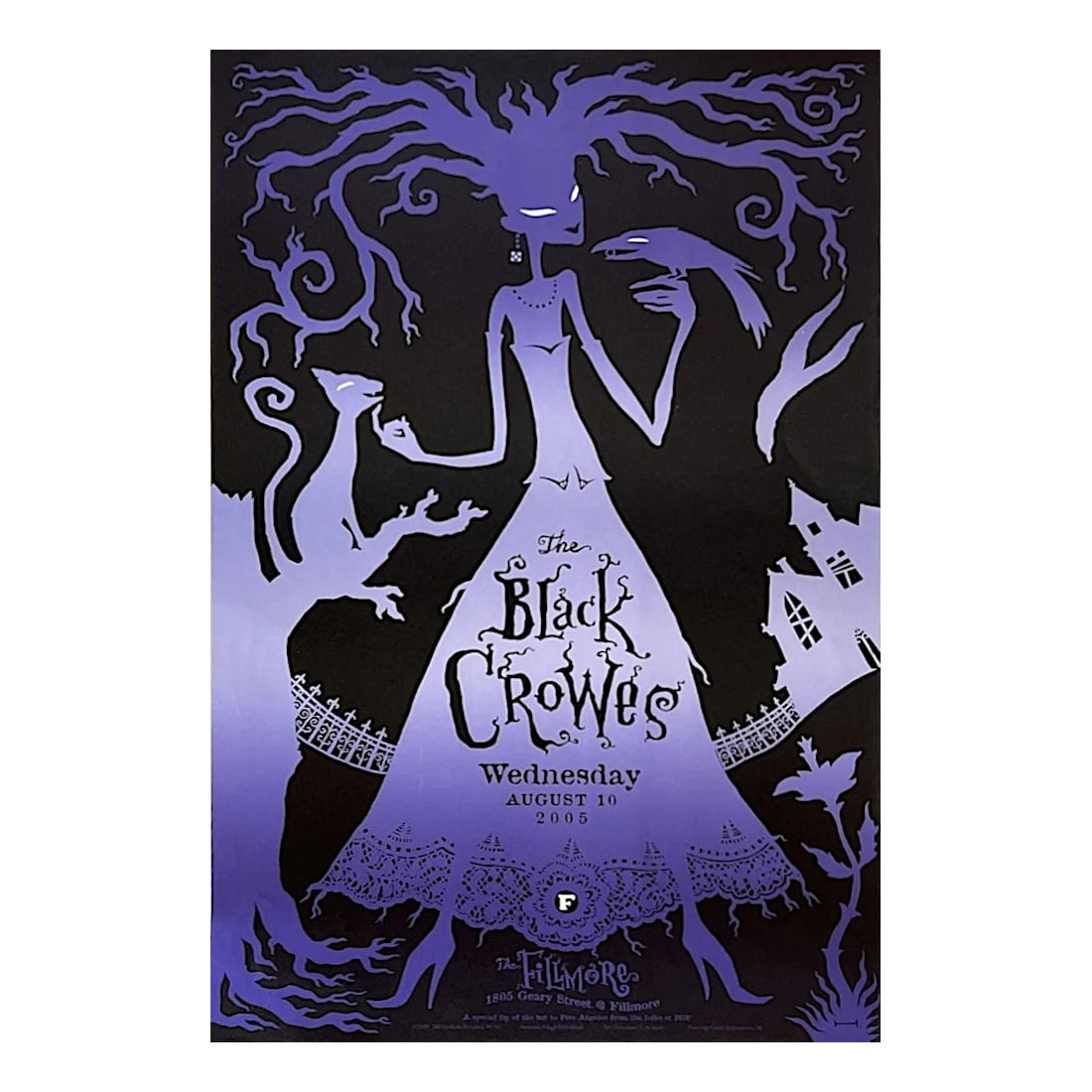The Black Crowes - 2005 Fillmore Concert Poster (1 of 1)