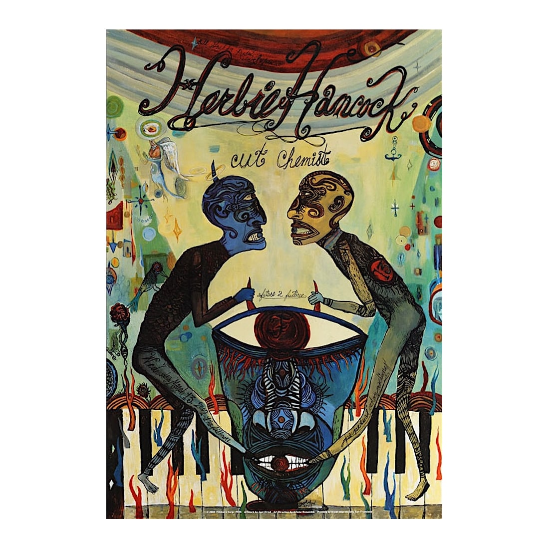 Herbie Hancock - 2002 Fillmore Concert Poster (1 of 1)