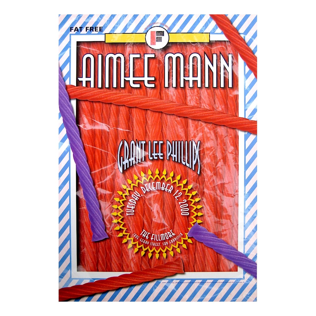 Aimee Mann - 2000 Fillmore Concert Poster (1 of 1)