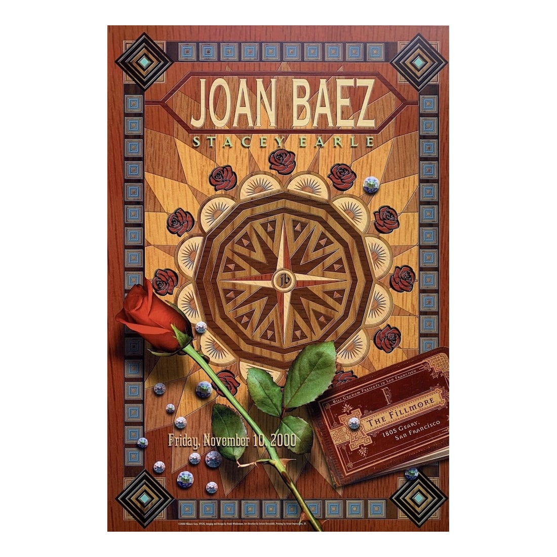 Joan Baez - 2000 Fillmore Concert Poster (1 of 1)