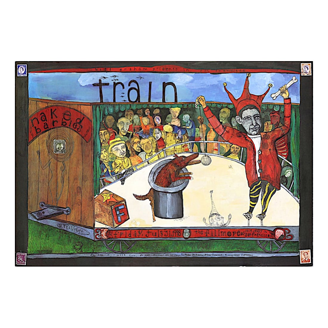 Train - 1998 Fillmore Concert Poster (1 of 1)