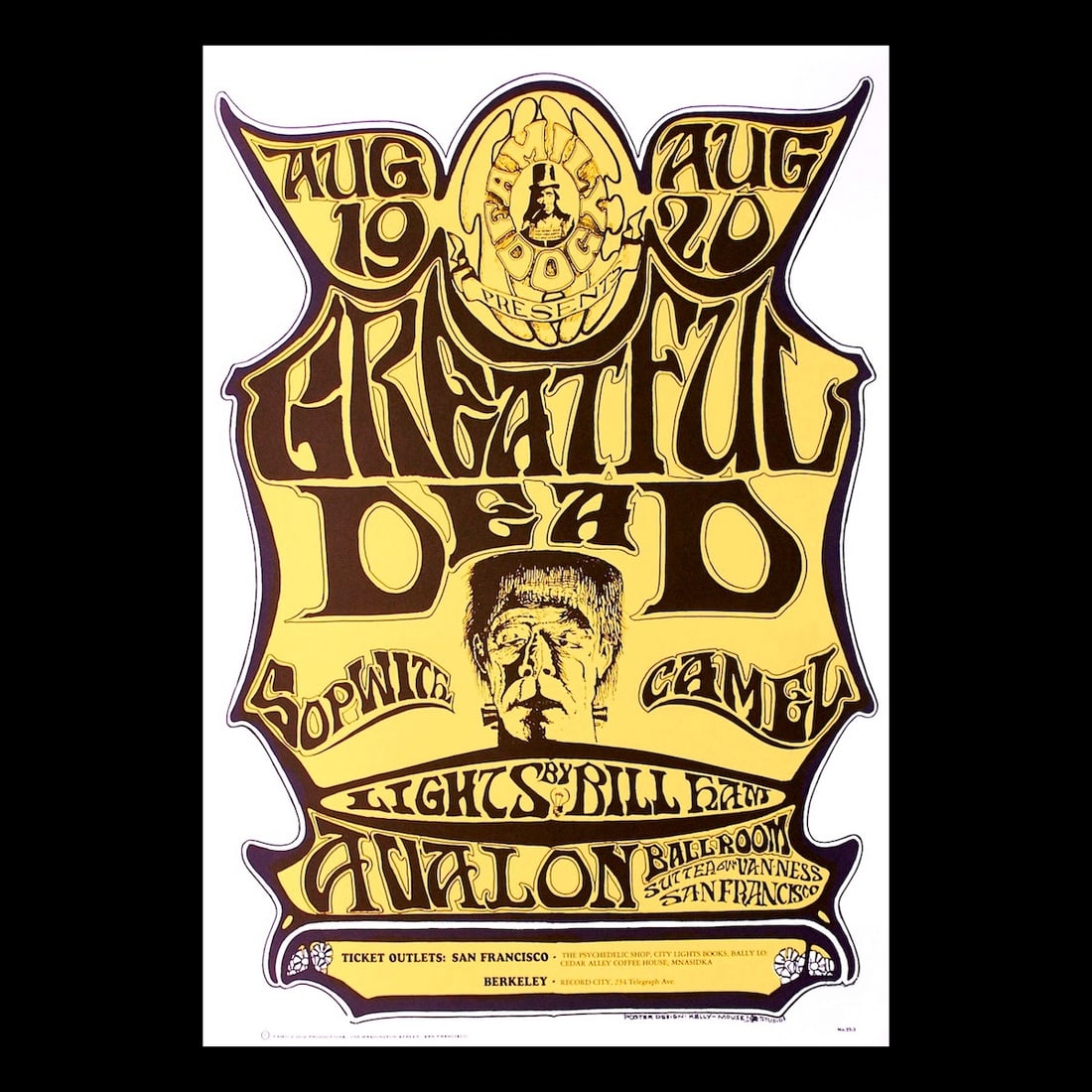 Grateful Dead - 1966 Family Dog Concert Poster (1 of 1)