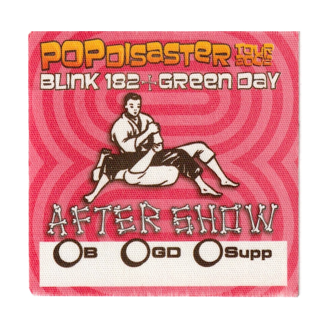 Blink 182 - Pop Disaster Tour - 2002 Backstage Pass (1 of 1)