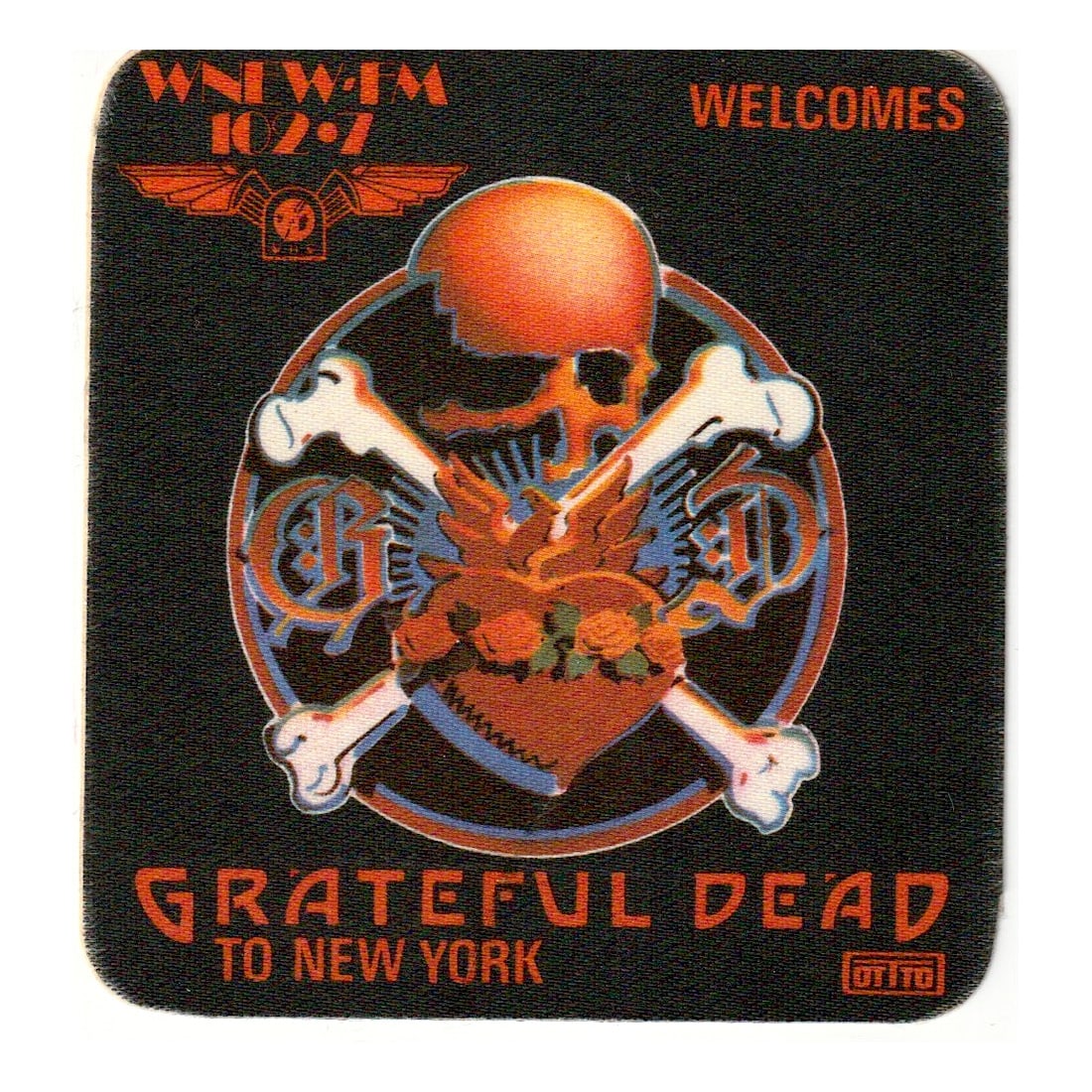 Grateful Dead - Capitol Theater NJ - 1977 Backstage Pass: GRATEFUL DEAD (American Rock Band) Authentic Capitol Theater NJ Unused VIP Backstage Pass. Dated: April 27, 1977 Manufactured By: OTTO Includes COA. Dimensions: 3 1/4 inches by 3 7/16 inches Shipped F