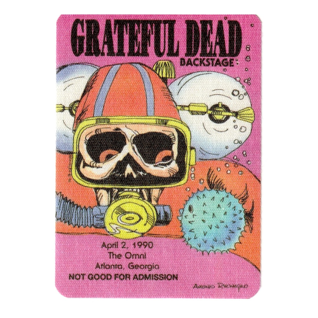 Grateful Dead - Spring Tour - 1990 Backstage Pass (1 of 1)
