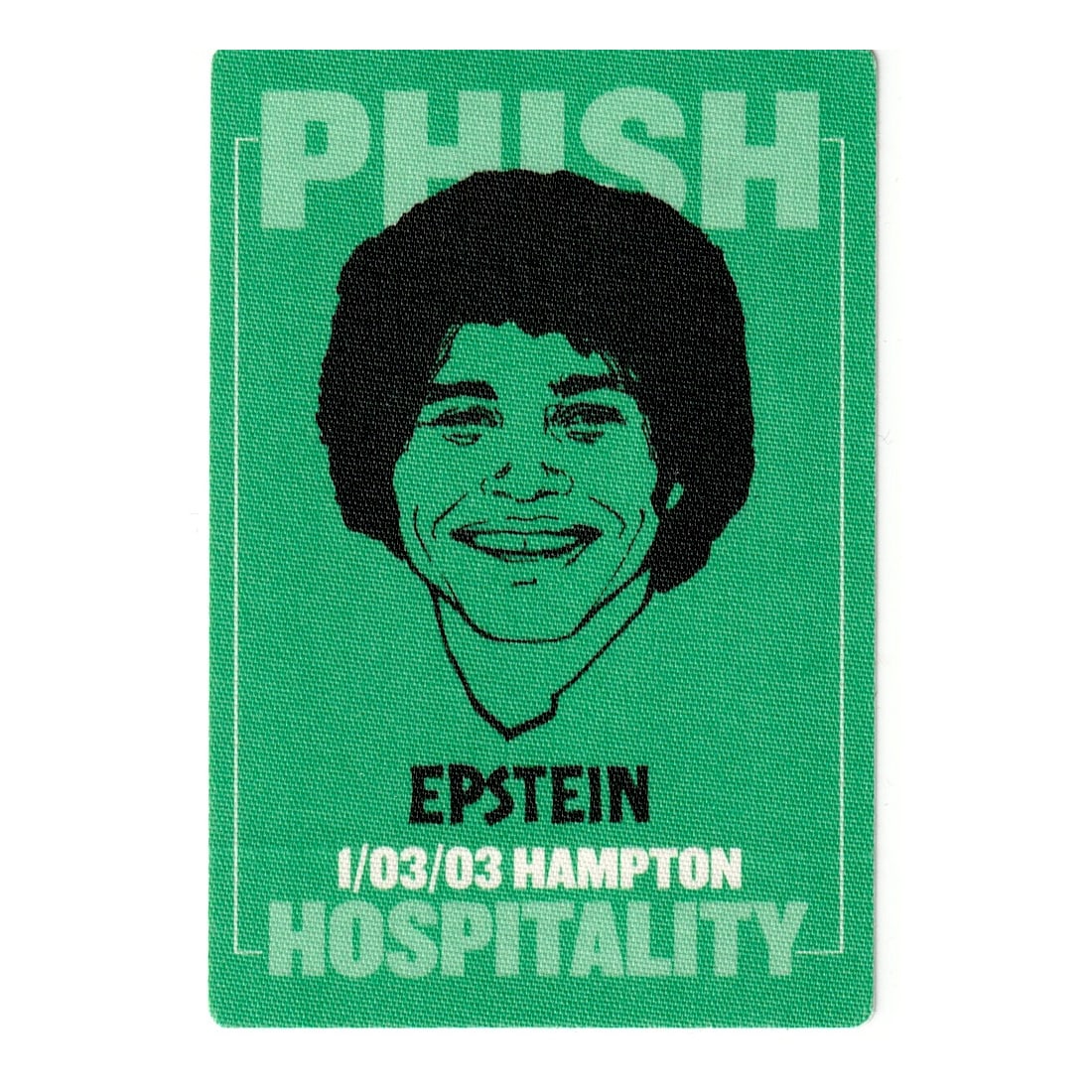 Phish - New Year's Run Tour - 2003 Backstage Pass (1 of 1)