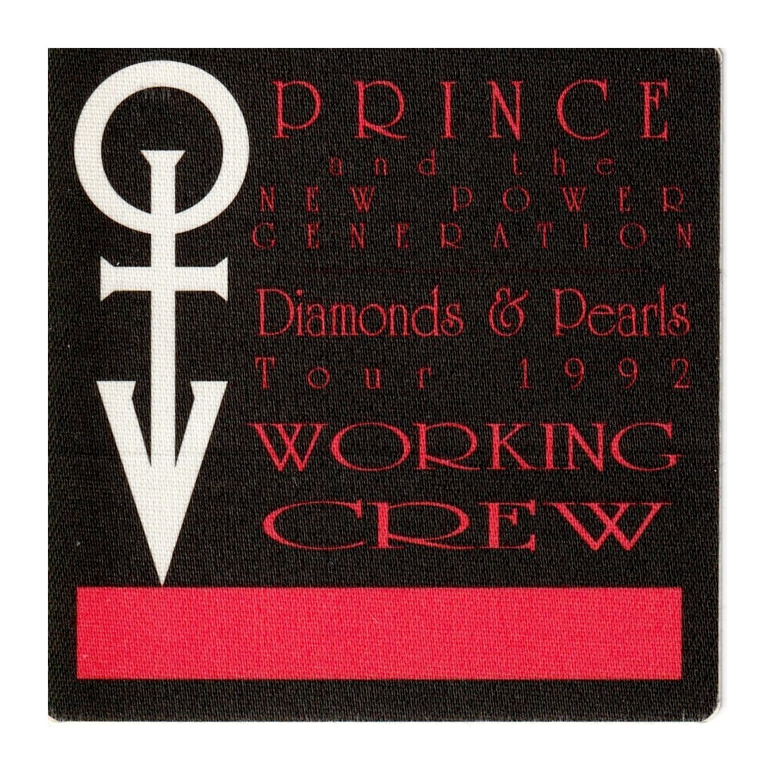Prince & The New Power Generation - Diamonds & Pearls Tour - 1992 Backstage Pass (1 of 1)