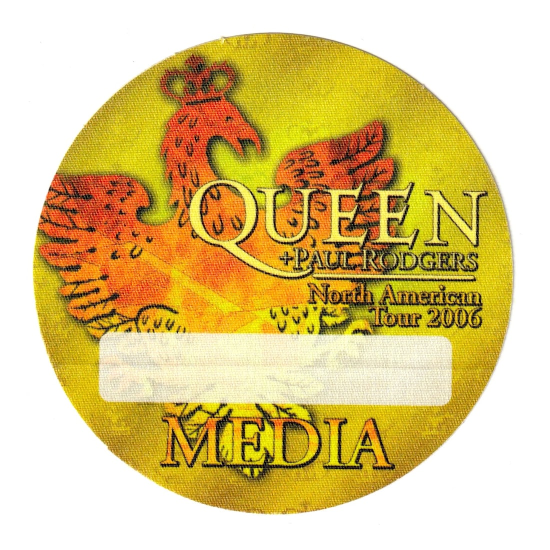 Queen - North American Tour - 2006 Backstage Pass (1 of 1)