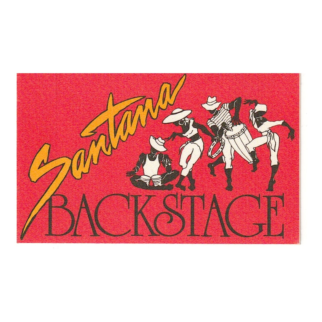 Santana - World Tour - 1984 Backstage Pass (1 of 1)