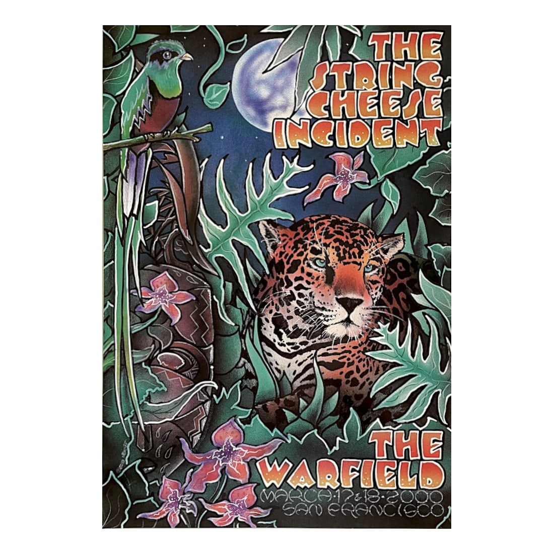 The String Cheese Incident - 2000 Warfield Poster (1 of 1)