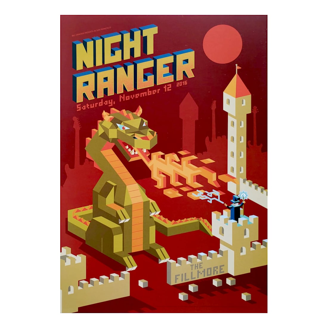 Night Ranger - 2016 Fillmore Concert Poster (1 of 1)
