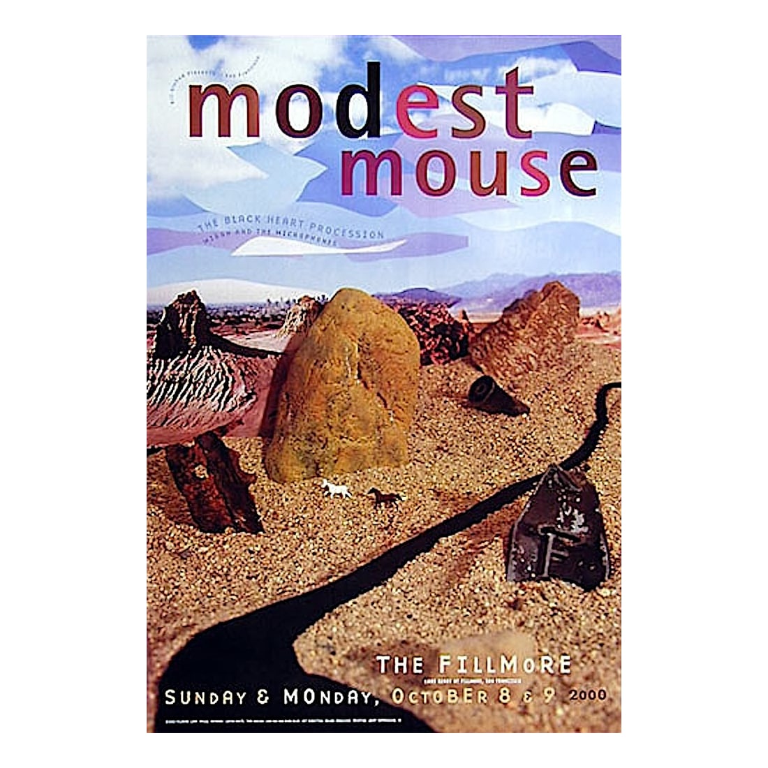 Modest Mouse - 2000 Fillmore Concert Poster (1 of 1)