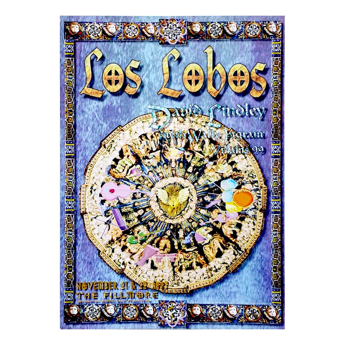 Los Lobos - 1997 Fillmore Concert Poster (1 of 1)