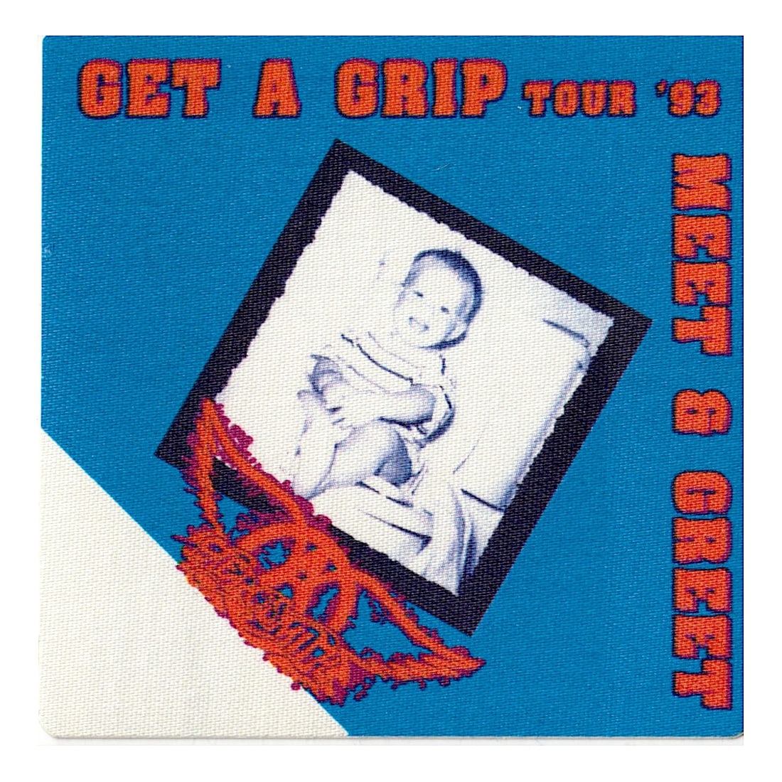 Aerosmith - Get A Grip Tour - 1993 Backstage Pass (1 of 1)