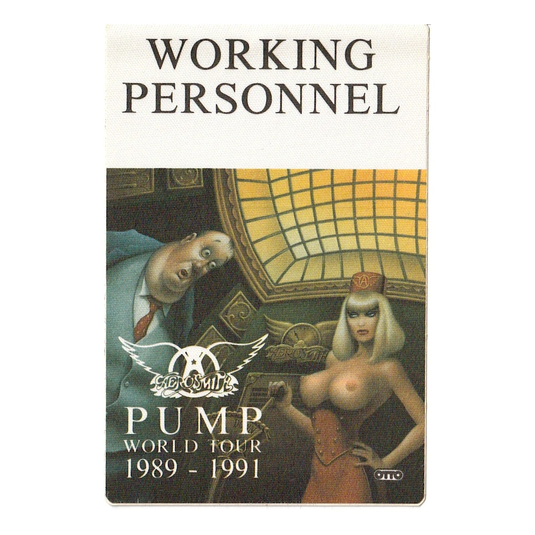 Aerosmith - Pump Tour - 1989 - 1991 Backstage Pass (1 of 1)