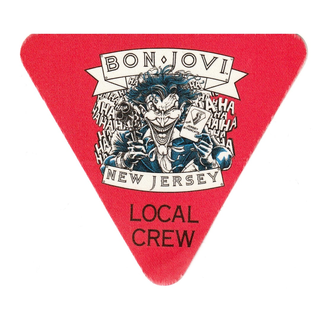 Bon Jovi - New Jersey Tour - 1988 Backstage Pass (1 of 1)