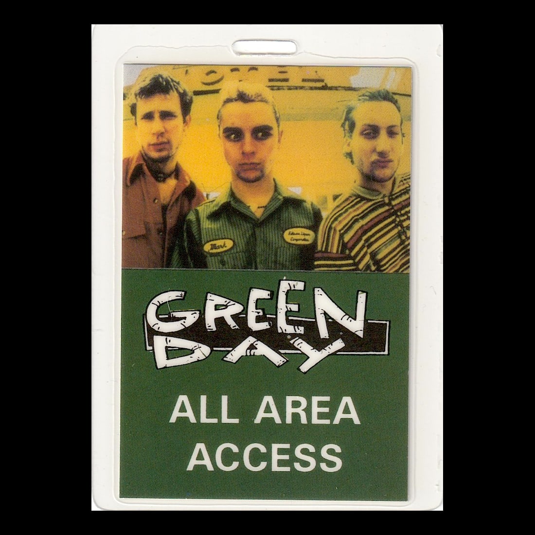 Green Day - World Tour - 1990 Backstage Pass (1 of 1)