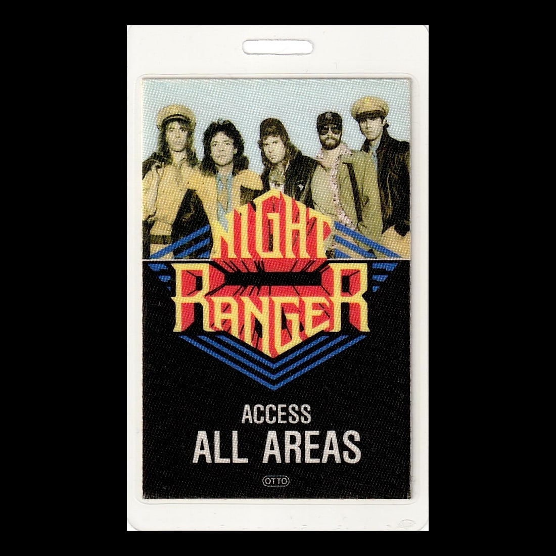 Night Ranger - 7 Wishes Tour - 1985 Laminated Backstage Pass (1 of 1)