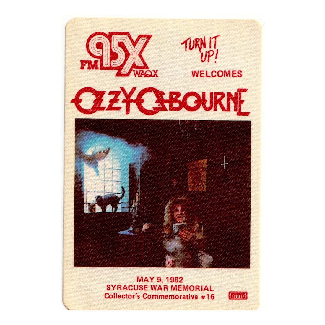 Ozzy Osbourne - Diary of a Madman Tour - 1982 Backstage Pass (1 of 1)