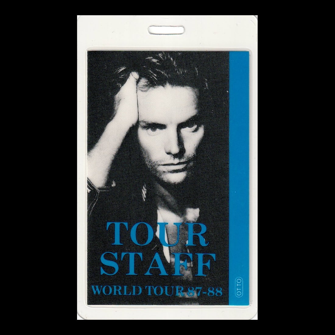 Sting - Nothing Like The Sun World Tour - 1987 - 1988 Laminated Backstage Pass (1 of 1)