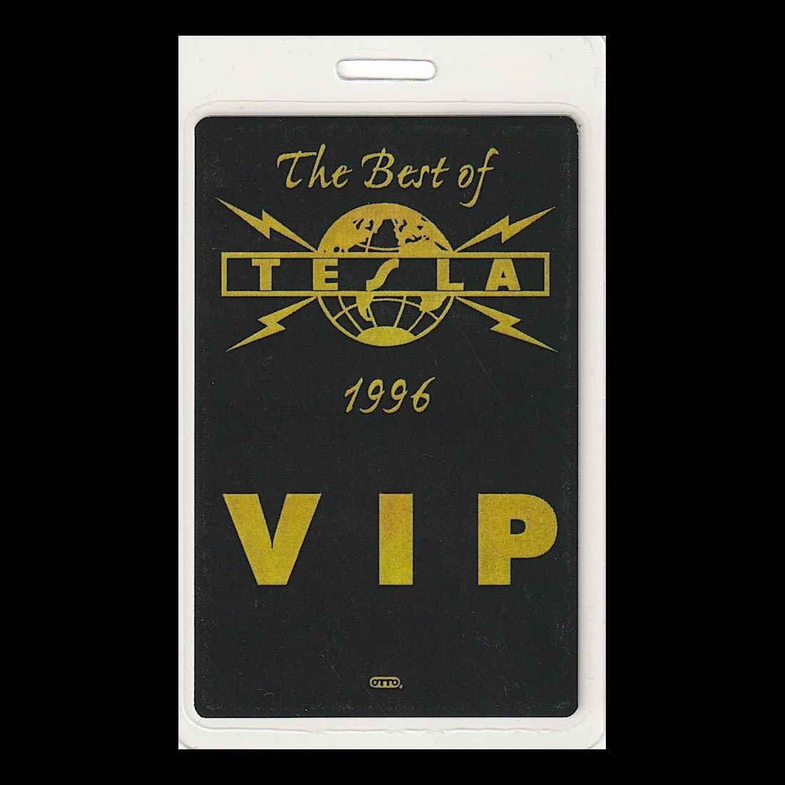 Tesla - Best Of Tour - 1996 Laminated Backstage Pass (1 of 1)