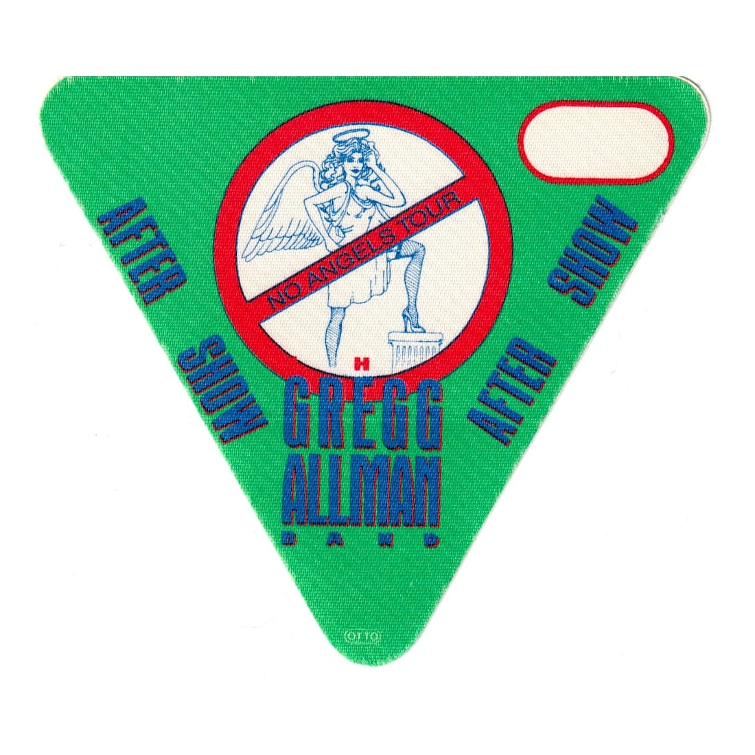 The Gregg Allman Band - No Angels Tour - 1987 Backstage Pass (1 of 1)