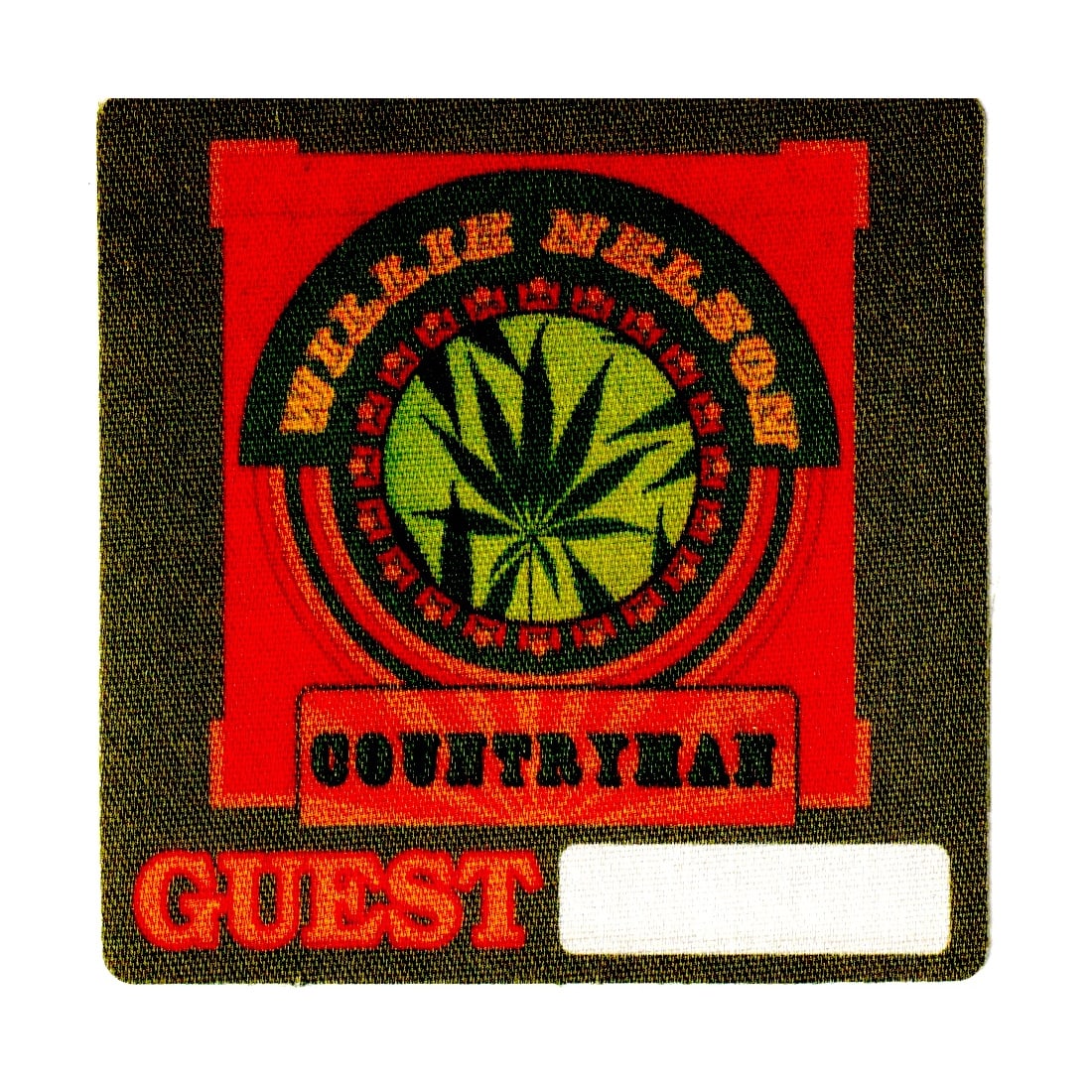 Willie Nelson - Countryman Tour - 1995 Backstage Pass (1 of 1)