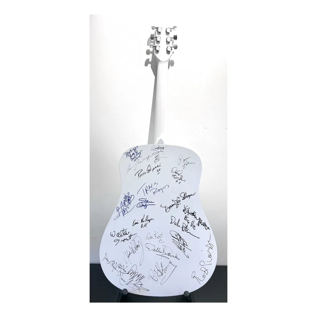 Autographed Acoustic Guitar - Featuring Blues Legends (1 of 2)
