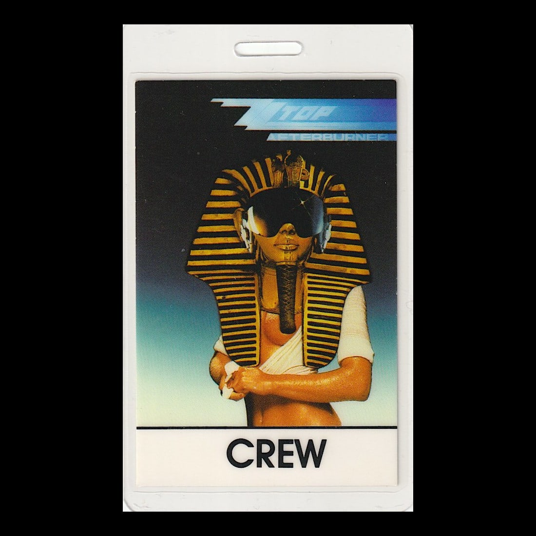 ZZ Top - Afterburner Tour - 1985 Laminated Backstage Pass (1 of 1)