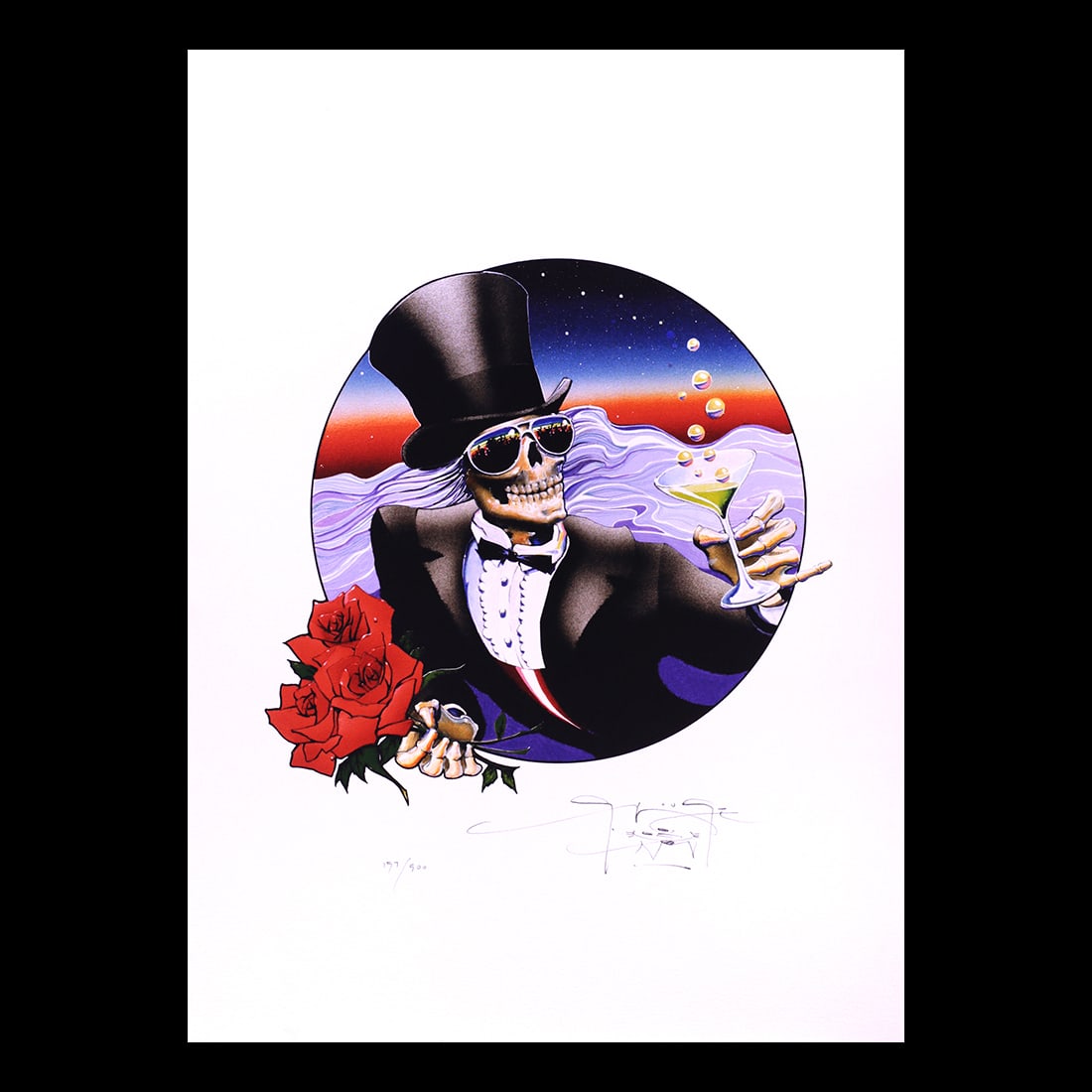 Grateful Dead - 2011 Stanely Mouse Hand-Signed Print (1 of 1)