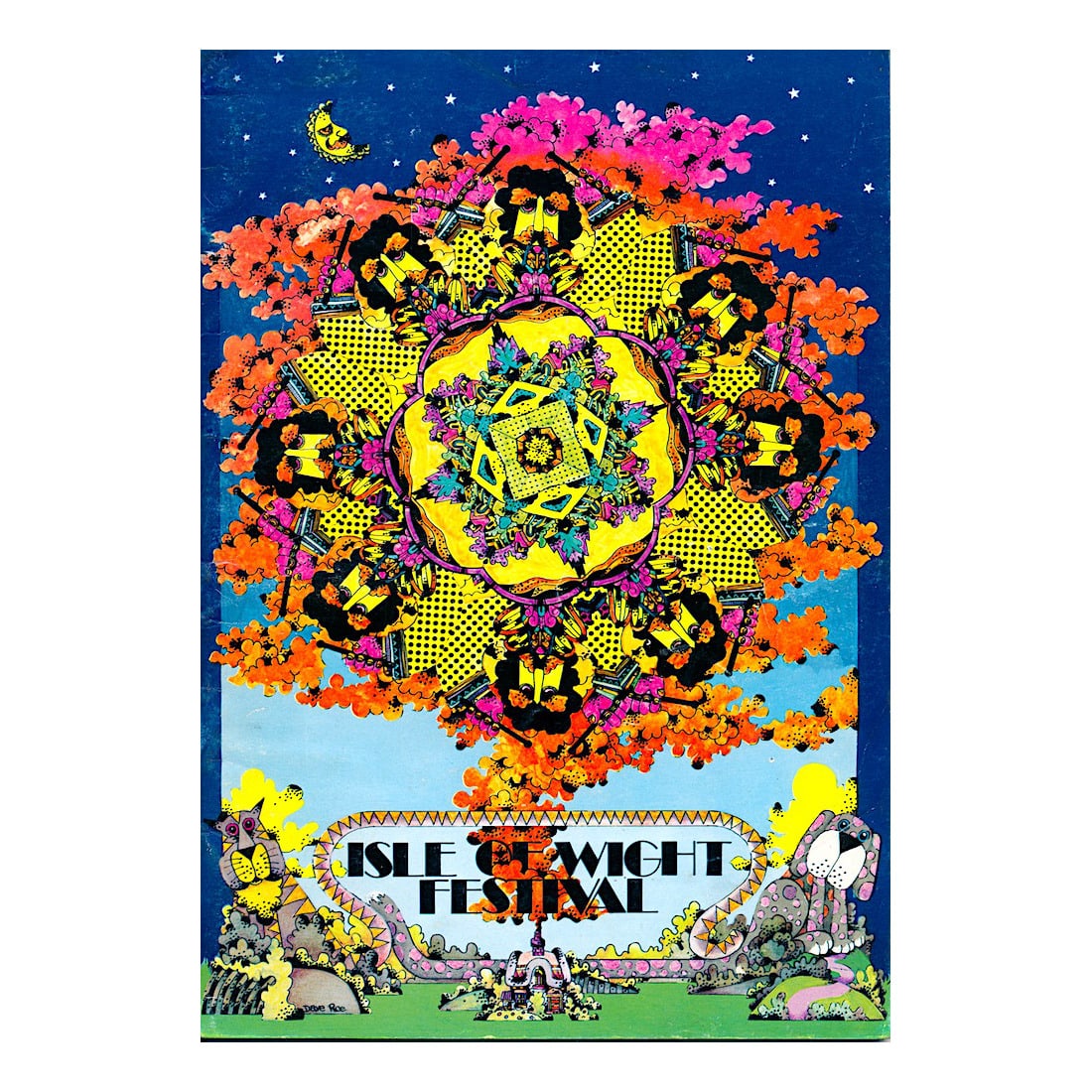 The Isle of Wight Festival - 1970 Concert Program (1 of 1)