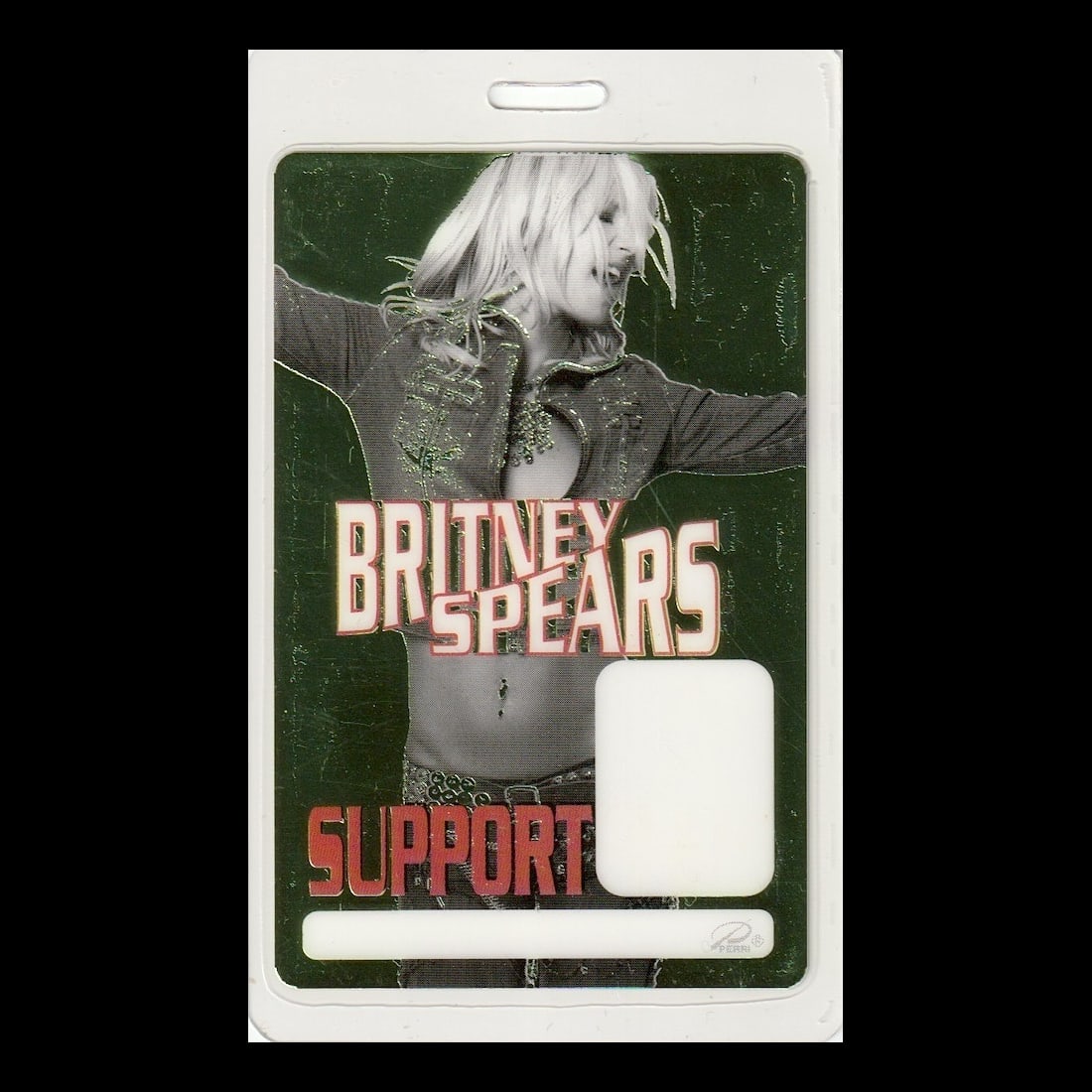 Britney Spears - Dream Tour - 2001 - 2002 Laminated Backstage Pass (1 of 1)