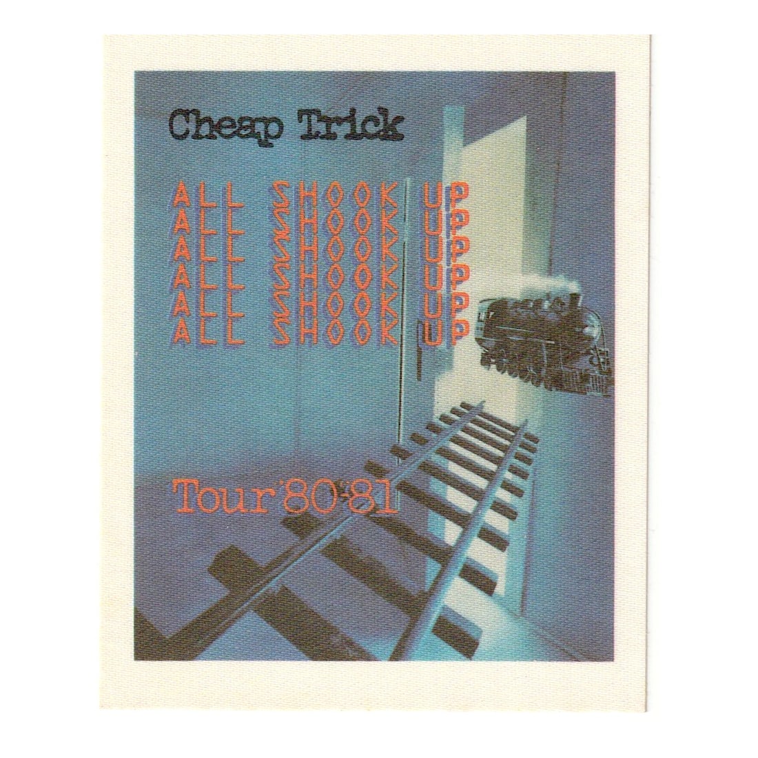 Cheap Trick - All Shook Up Tour - 1980 - 1981 Backstage Pass (1 of 1)