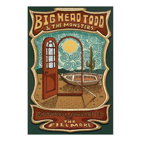 Big Head Todd and the Monsters - 2015 Fillmore Concert Poster (1 of 1)