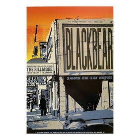 Blackbear - 2017 Fillmore Concert Poster (1 of 1)