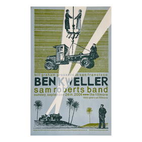 Ben Kweller - 2006 Fillmore Concert Poster (1 of 1)
