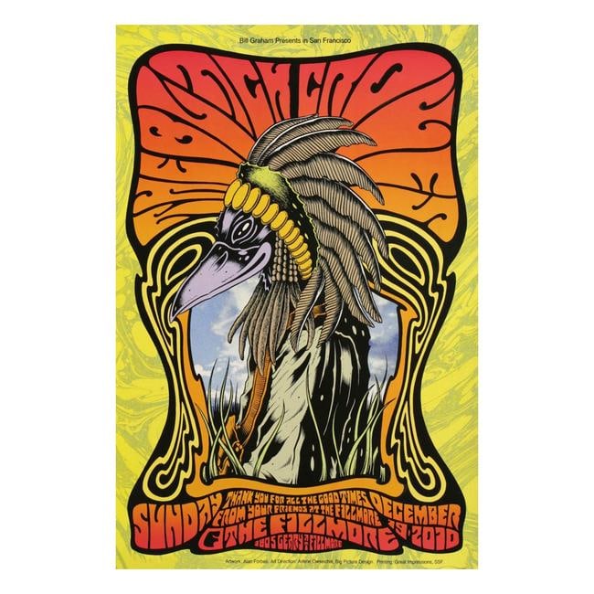 The Black Crowes - 2010 Fillmore Concert Poster (1 of 1)