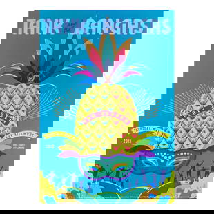 Tank & The Bangas - 2018 Fillmore Concert Poster: TANK & THE BANGAS (American Musical Group) Original & Vintage Bill Graham Presents 2018 Concert Tour Poster featuring Tank & The Bangas. Venue: The Fillmore, San Francisco, California. Dated: May 24,