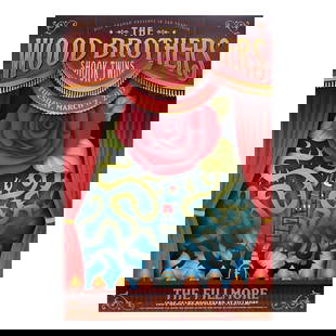The Wood Brothers - 2017 Fillmore Concert Poster: THE WOOD BROTHERS (American Folk Band) Original & Vintage Bill Graham Presents 2017 Concert Tour Poster featuring The Wood Brothers. Venue: The Fillmore, San Francisco, California. Dated: March 7, 201