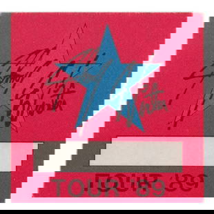 Johnny Winter - Winter Tour - 1989 Backstage Pass: JOHNNY WINTER (American Blues Musician) Authentic 1989 Winter Tour Unused Backstage Pass . Manufactured By: T-Bird Includes COA. Dimensions: 3 1/4 inches by 3 1/4 inches Shipped Flat Shipping can