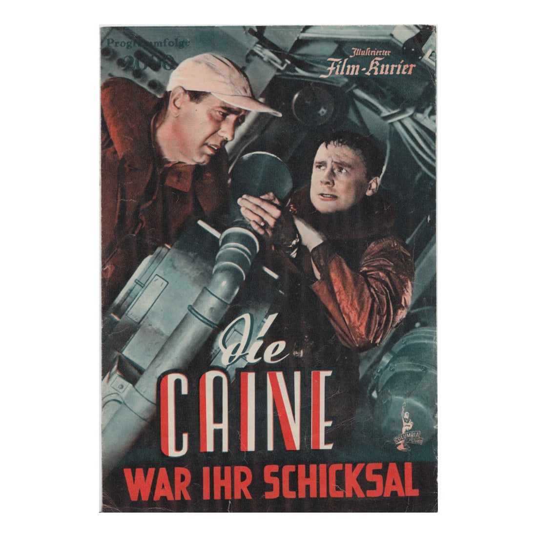 The Caine Mutiny - 1954 German Film Program (1 of 1)