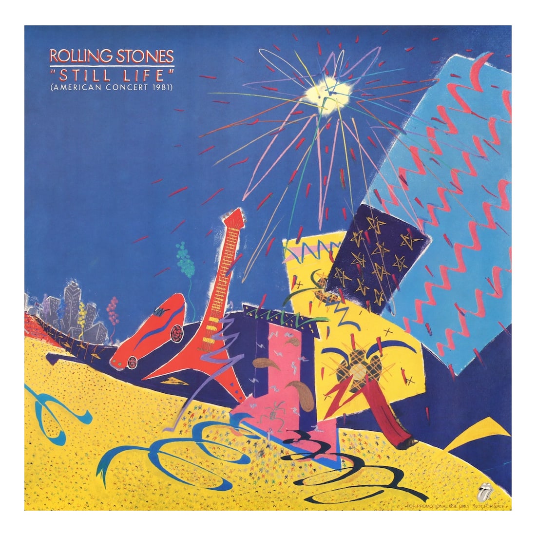 Rolling Stones - 1981 Promotional Poster (1 of 1)