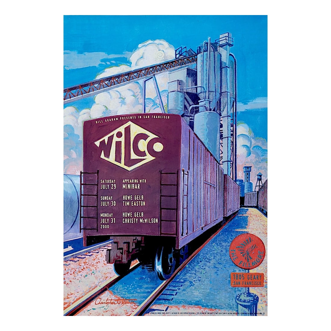 Wilco - 2000  Concert Poster (1 of 1)