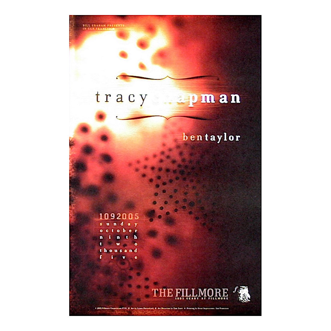 Tracy Chapman - 2005  Concert Poster (1 of 1)