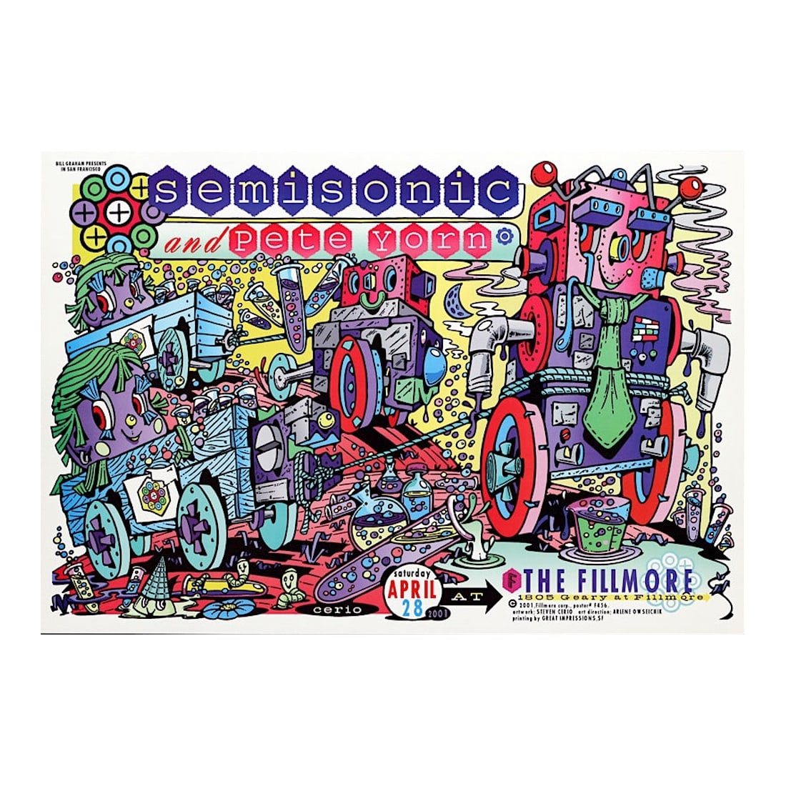 Semisonic - 2001  Concert Poster (1 of 1)